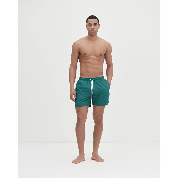Suns Costume Boxer Santa Margherita Uomo Green