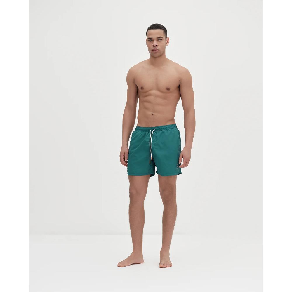 Suns Costume Boxer Santa Margherita Uomo Green