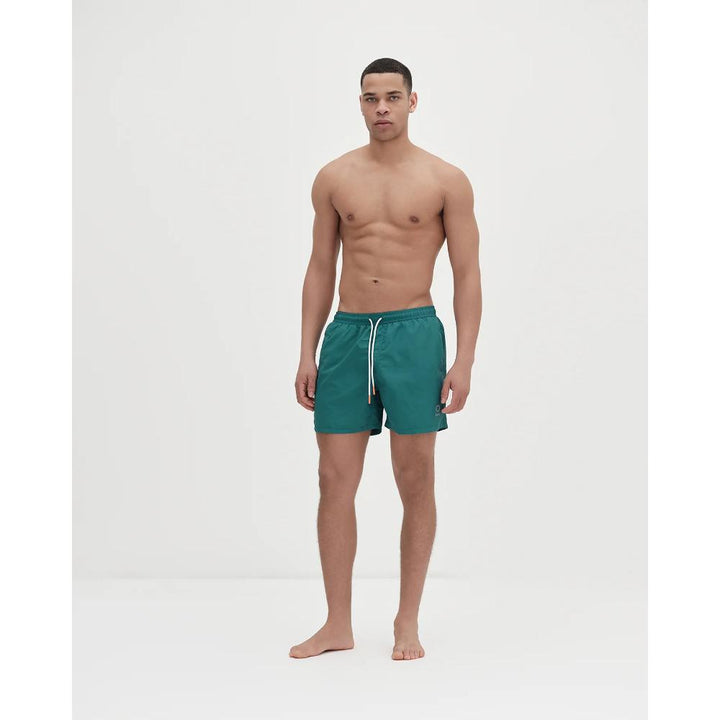 Suns Costume Boxer Santa Margherita Uomo Green