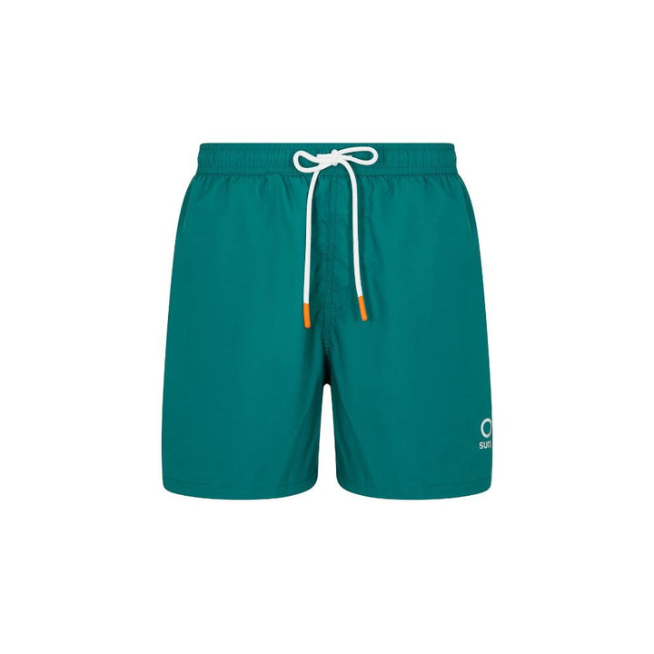 Suns Costume Boxer Santa Margherita Uomo Green
