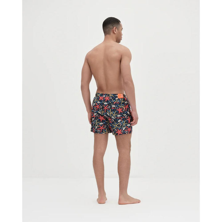 Suns Costume Boxer Capri Uomo Starfish
