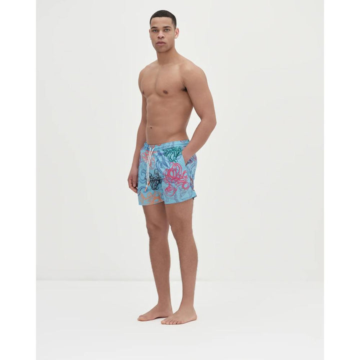 Suns Costume Boxer Capri Uomo Octopus