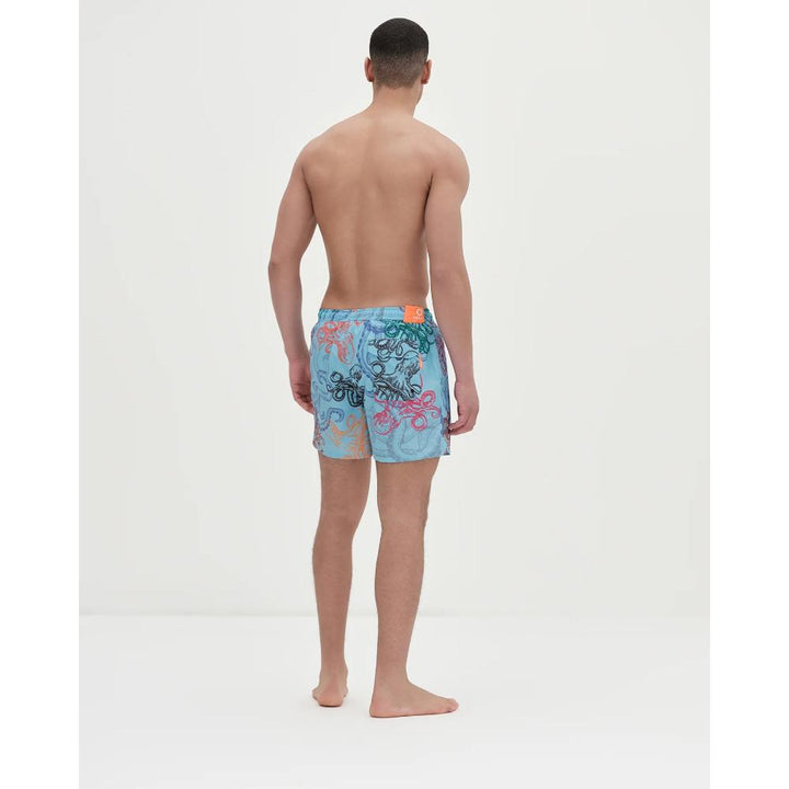 Suns Costume Boxer Capri Uomo Octopus