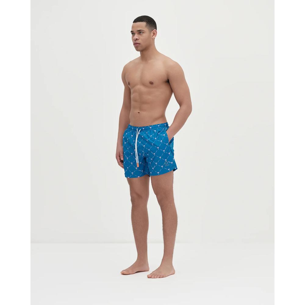 Suns Costume Boxer Capri Uomo Minipalm Royal