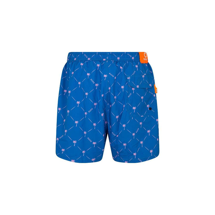 Suns Costume Boxer Capri Uomo Minipalm Royal