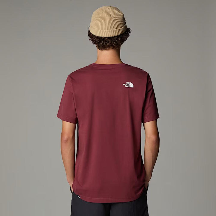 The North Face T-shirt Simple Dome Uomo Sumac