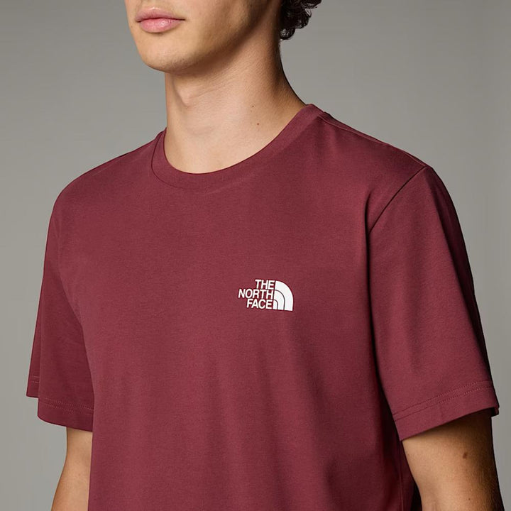 The North Face T-shirt Simple Dome Uomo Sumac
