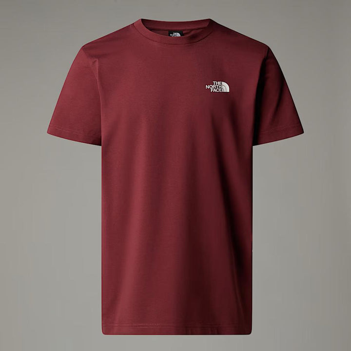 The North Face T-shirt Simple Dome Uomo Sumac