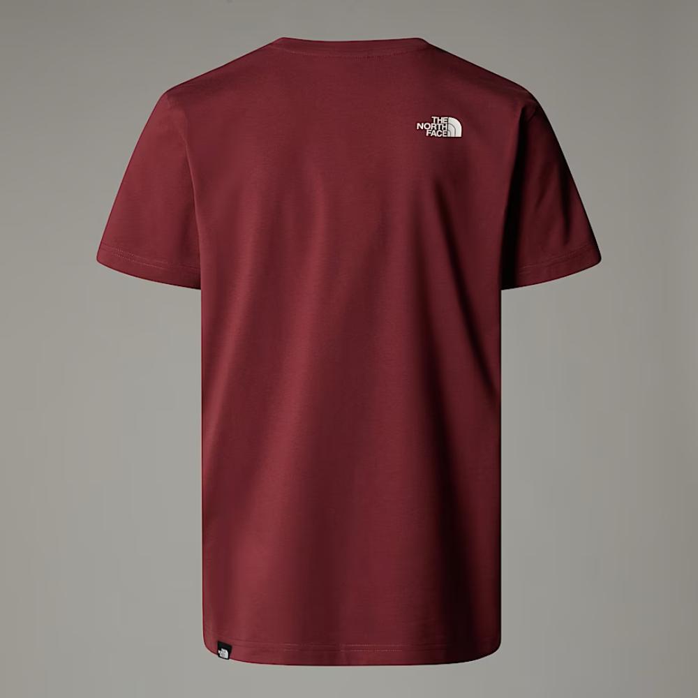 The North Face T-shirt Simple Dome Uomo Sumac