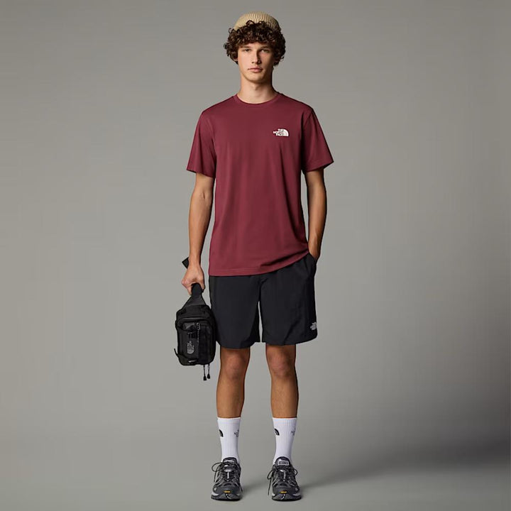 The North Face T-shirt Simple Dome Uomo Sumac