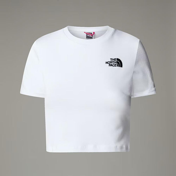 The North Face T-shirt Corta In Vita Donna White