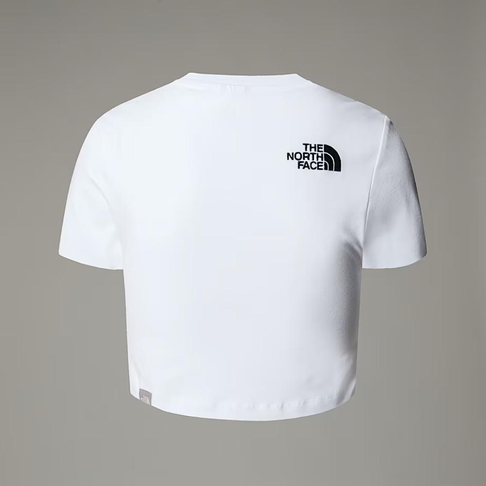 The North Face T-shirt Corta In Vita Donna White