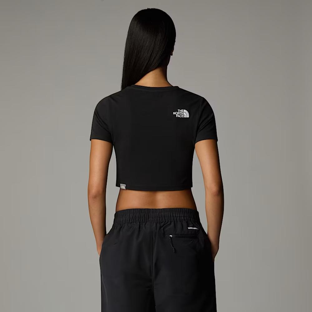 The North Face T-shirt Corta In Vita Donna Black