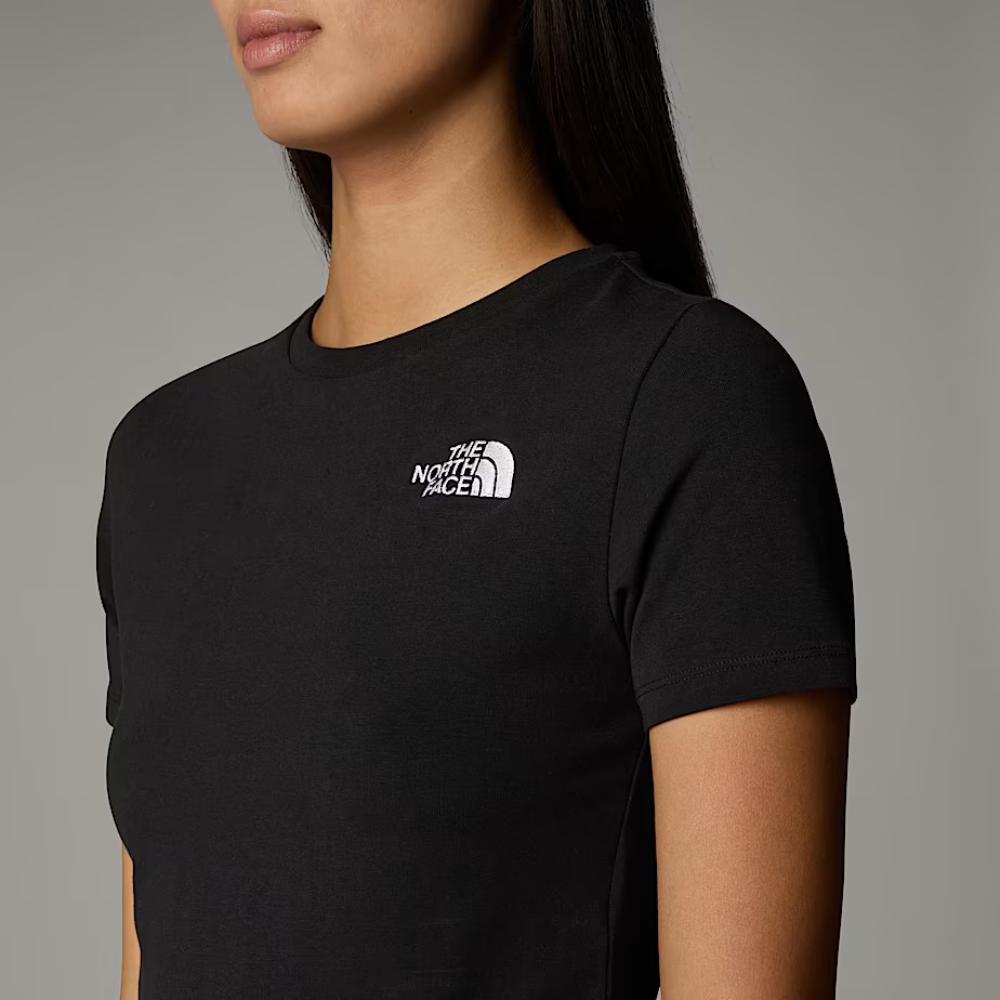 The North Face T-shirt Corta In Vita Donna Black