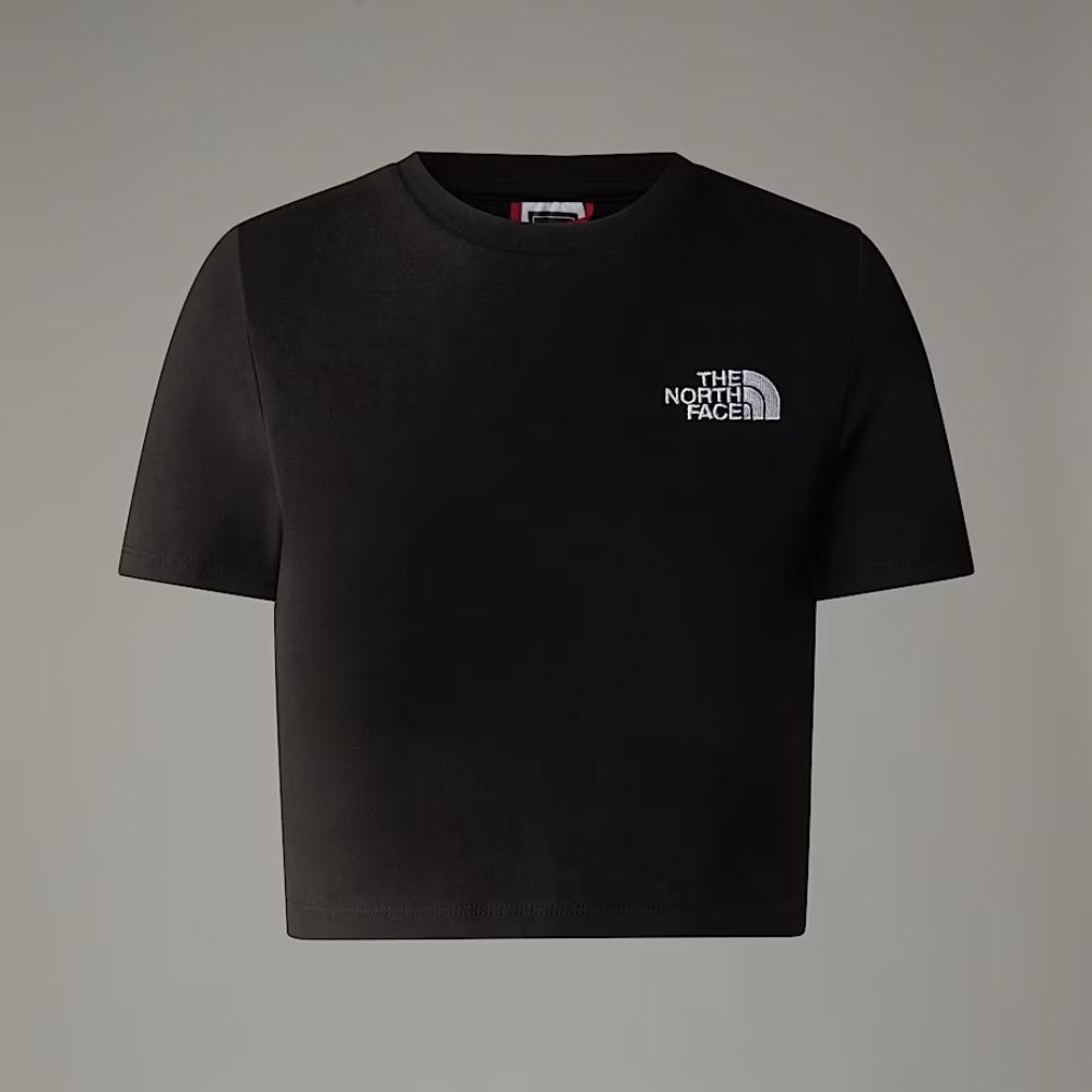 The North Face T-shirt Corta In Vita Donna Black