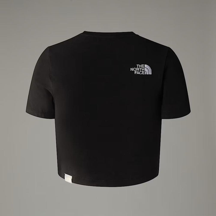 The North Face T-shirt Corta In Vita Donna Black