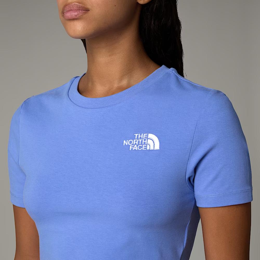 The North Face T-shirt Corta In Vita Donna Virtual Blue