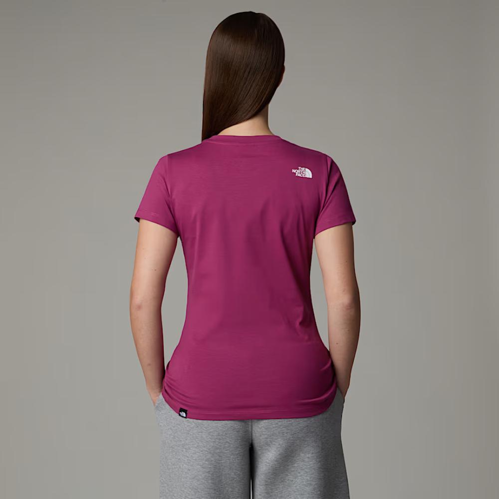 The North Face T-shirt Simple Dome Donna Cyber Berry