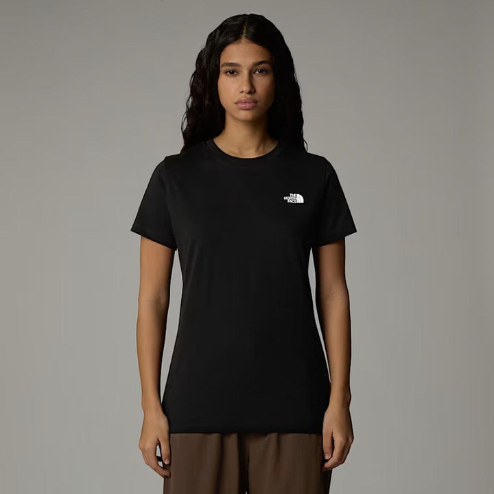 The North Face T-shirt Simple Dome Donna Black