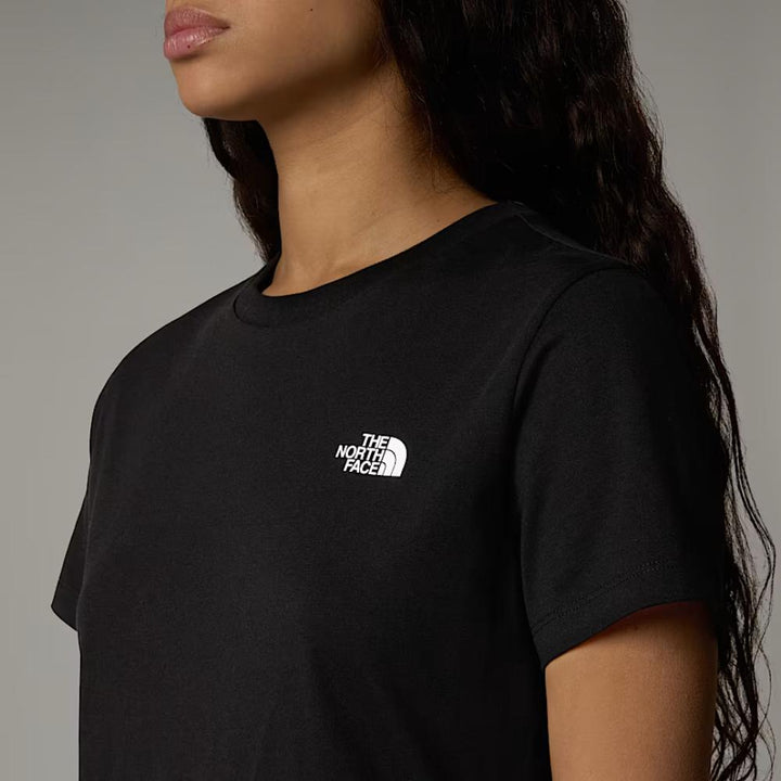 The North Face T-shirt Simple Dome Donna Black