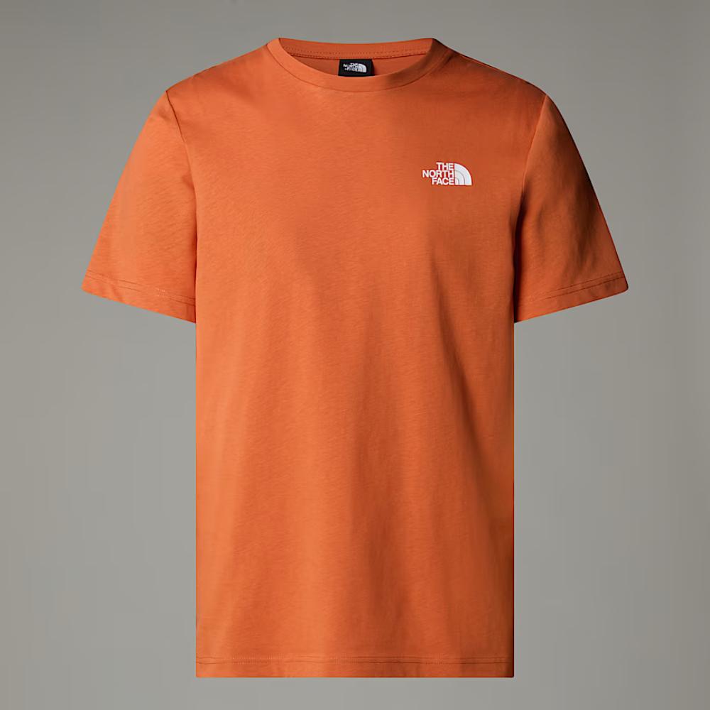 The North Face T-shirt Redbox Da Uomo Iron Bronze