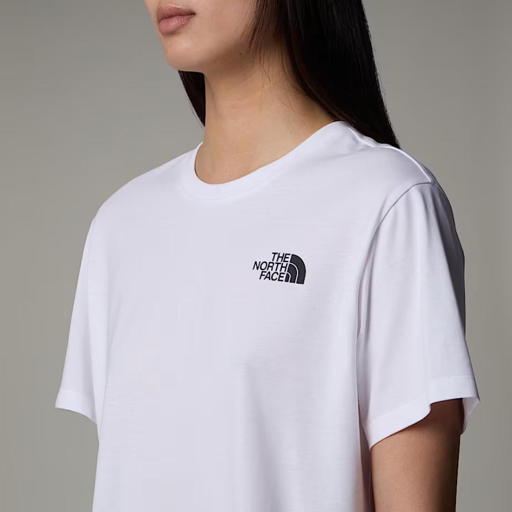 The North Face T-shirt Corta In Vita Simple Dome Donna White