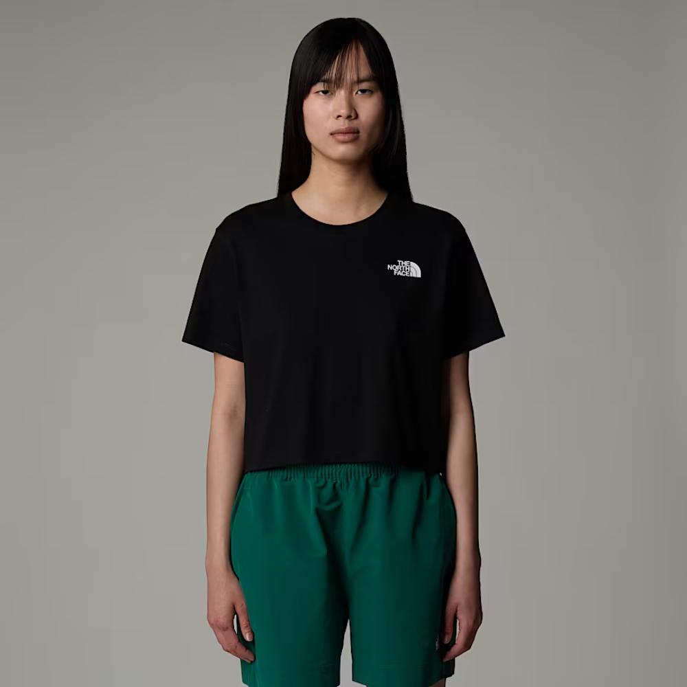 The North Face T-shirt Corta In Vita Simple Dome Donna Black