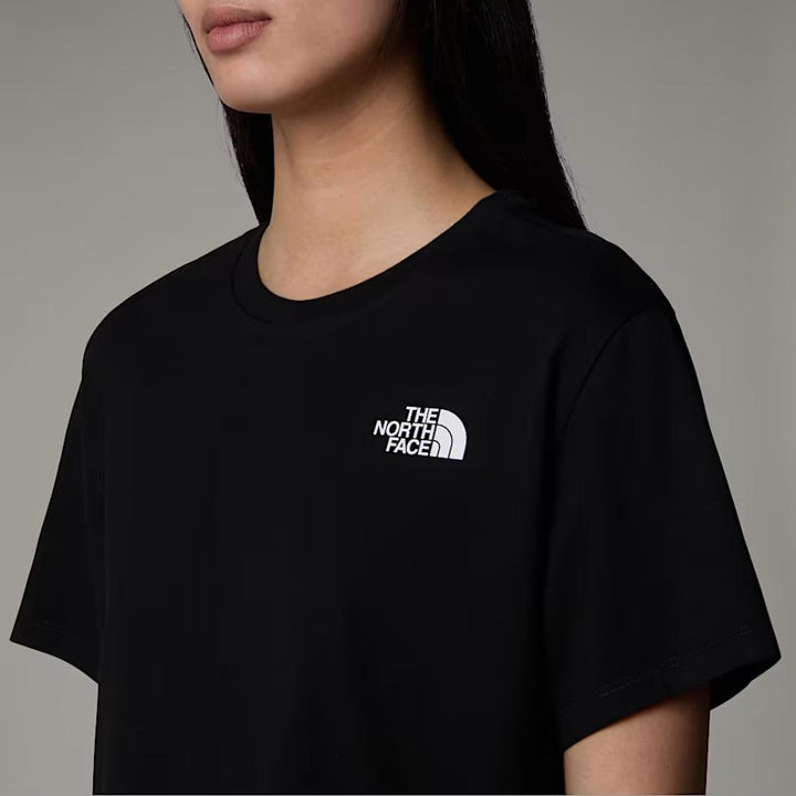 The North Face T-shirt Corta In Vita Simple Dome Donna Black