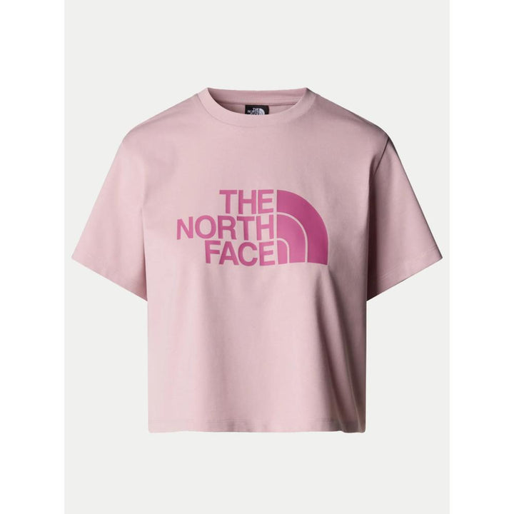 The North Face T-shirt Easy Relaxed Cropped Donna Light Pink