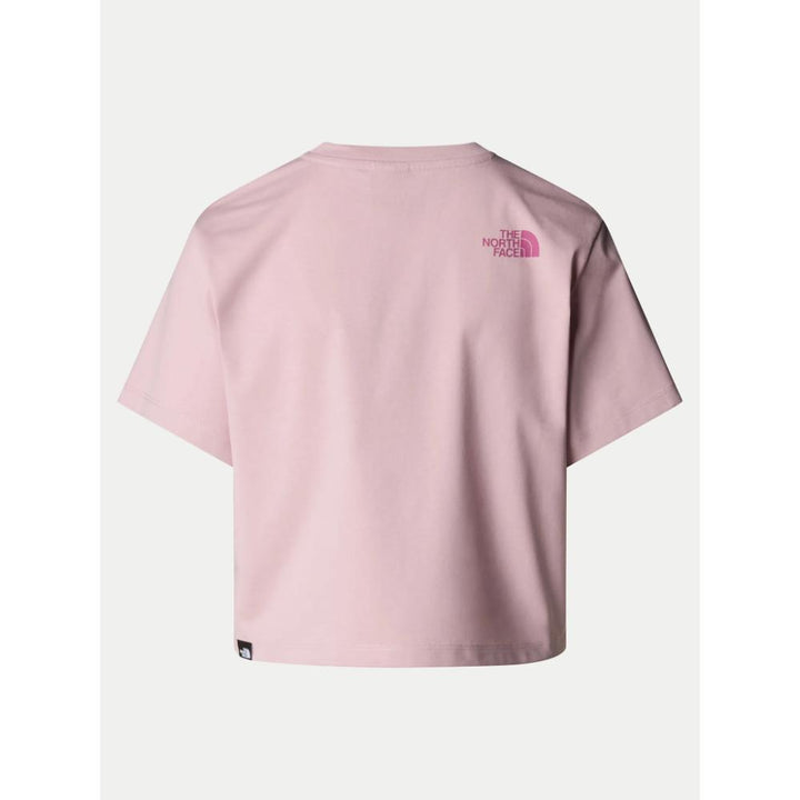 The North Face T-shirt Easy Relaxed Cropped Donna Light Pink