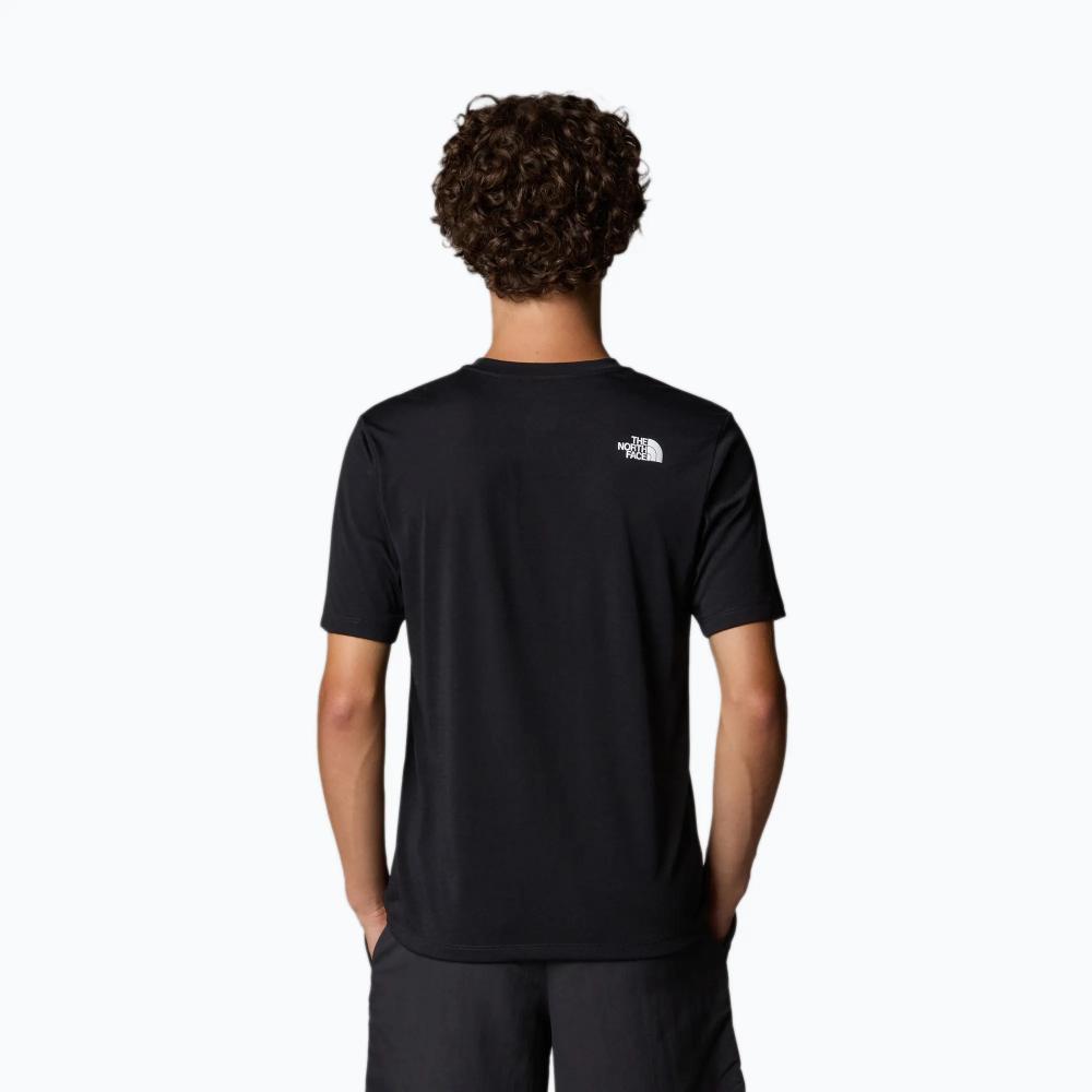 The North Face T-shirt Foundation Abstract Uomo Black