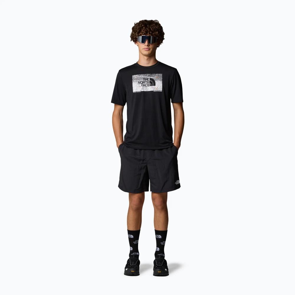 The North Face T-shirt Foundation Abstract Uomo Black