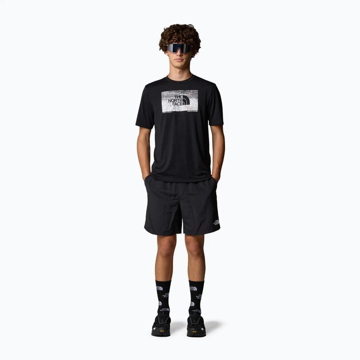 The North Face T-shirt Foundation Abstract Uomo Black