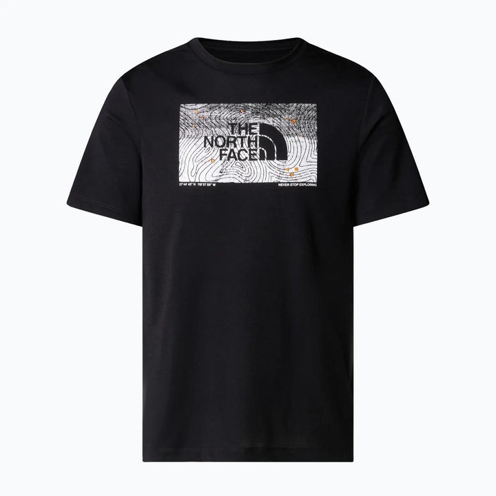The North Face T-shirt Foundation Abstract Uomo Black