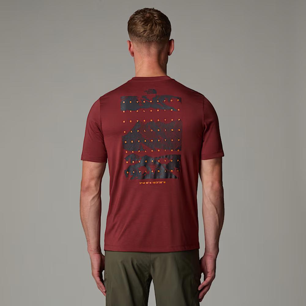 The North Face T-shirt Foundation Mountain Uomo Sumac