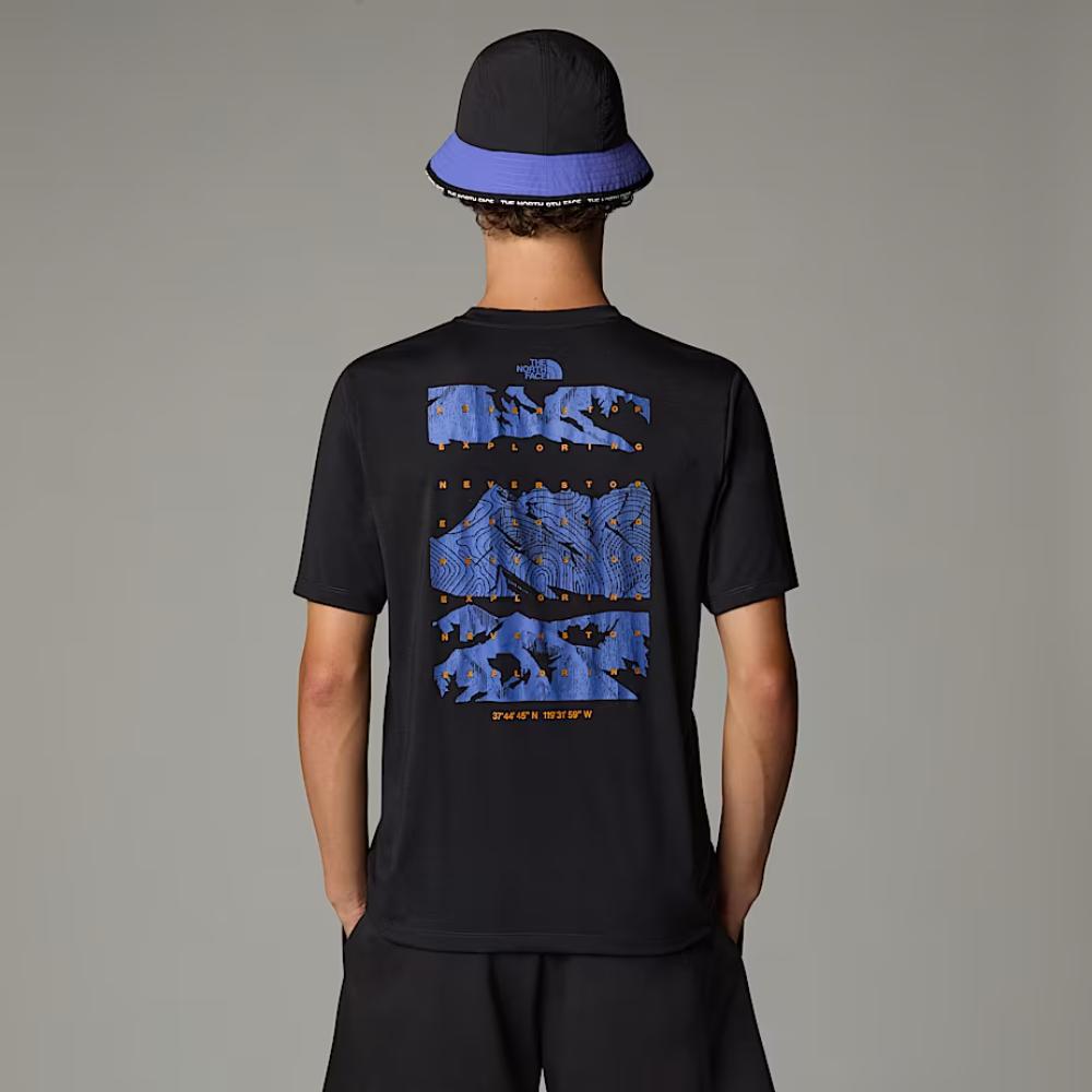 The North Face T-shirt Foundation Mountain Uomo Black