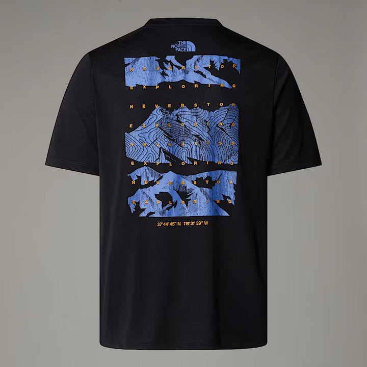 The North Face T-shirt Foundation Mountain Uomo Black