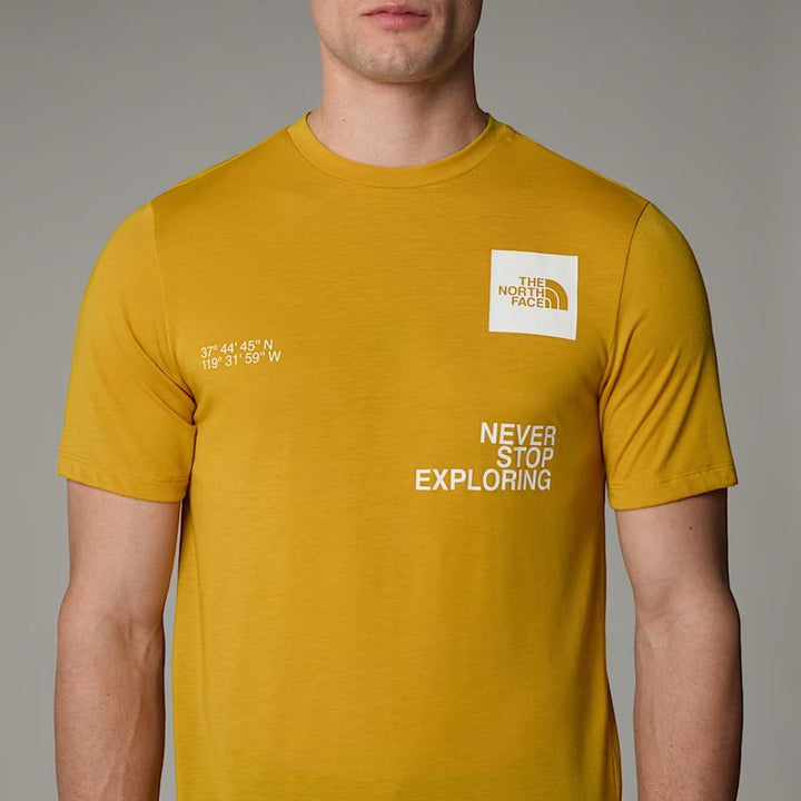 The North Face T-shirt Foundation Mountain Coordinates da uomo