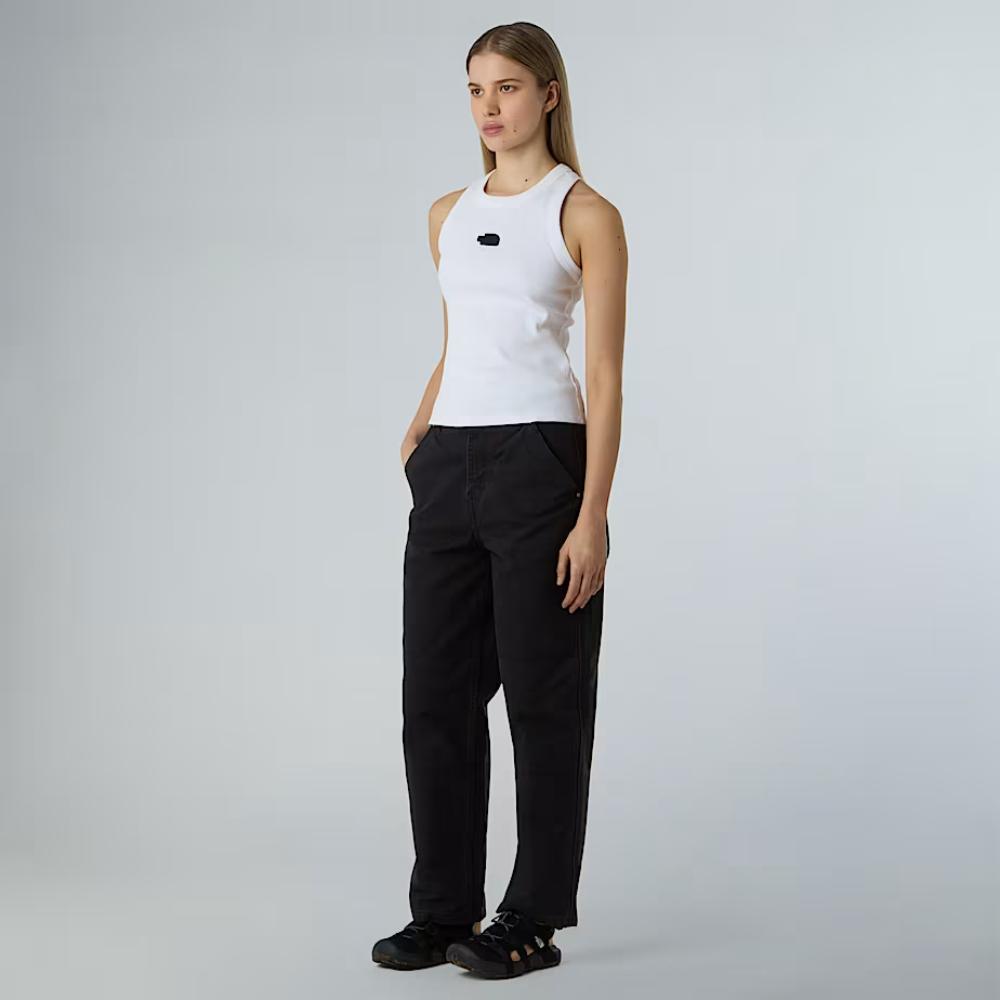 The North Face Canotta Slim Rib Donna White