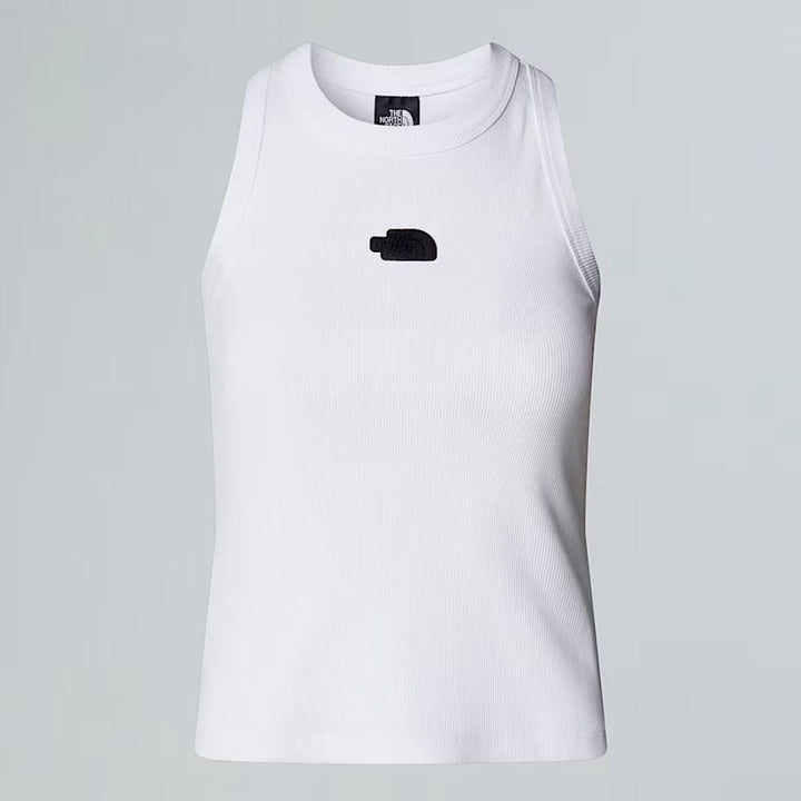 The North Face Canotta Slim Rib Donna White