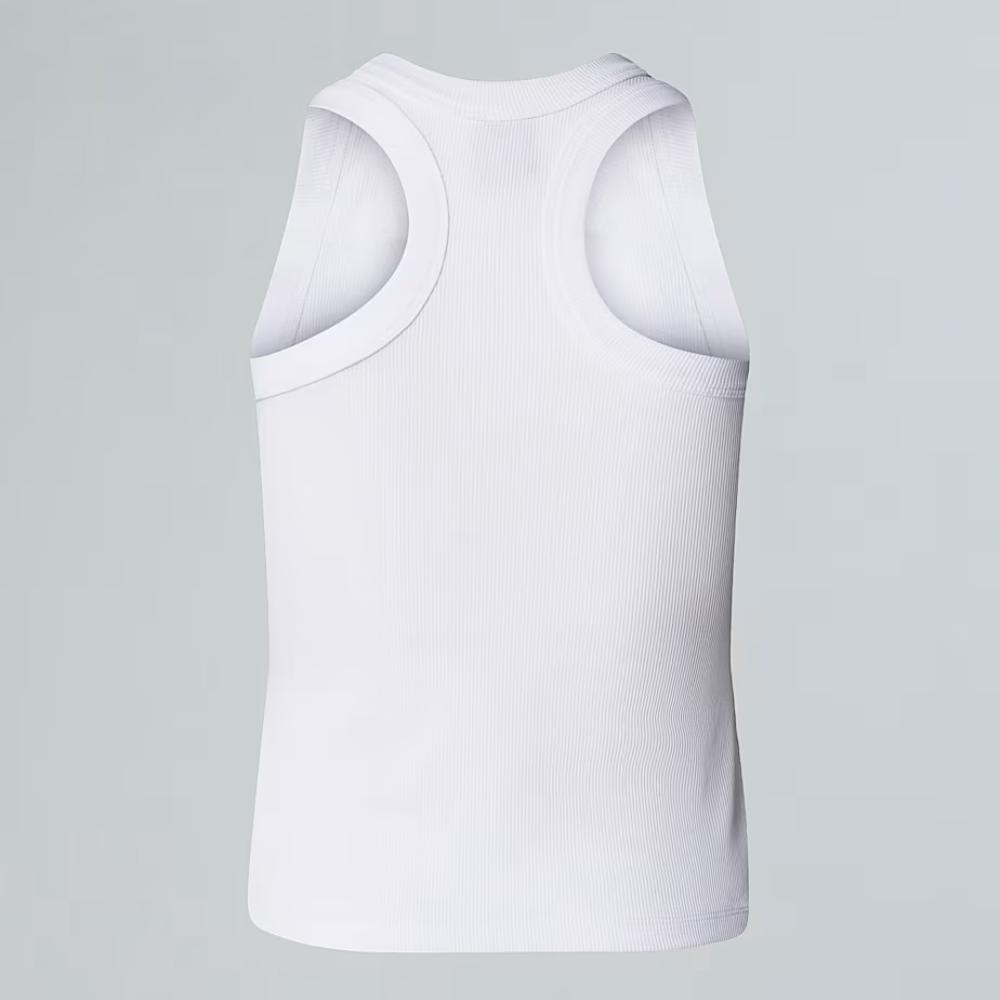 The North Face Canotta Slim Rib Donna White