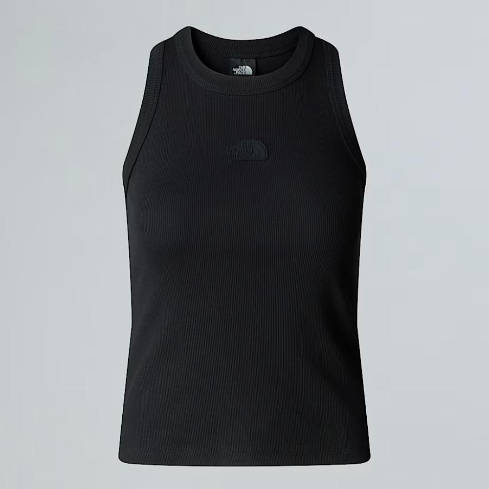 The North Face Canotta Slim Rib Donna Black