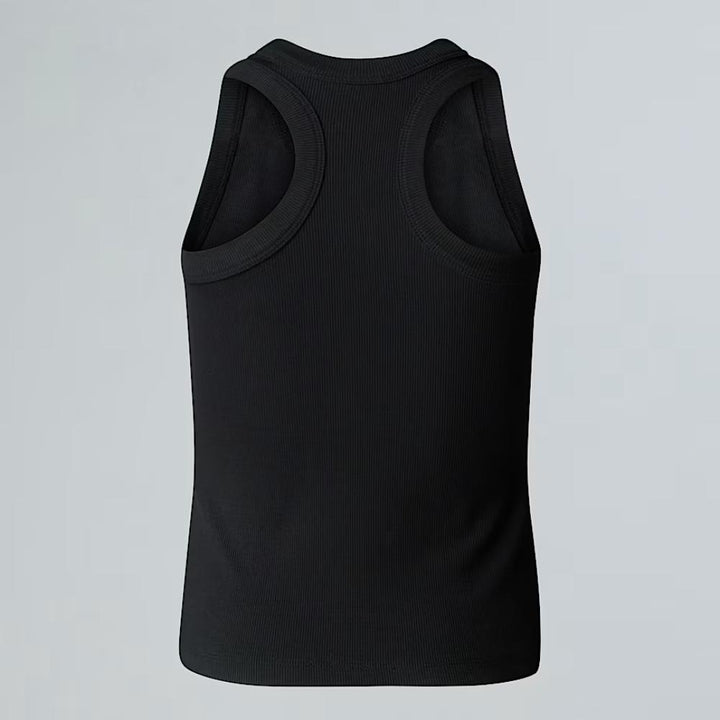 The North Face Canotta Slim Rib Donna Black