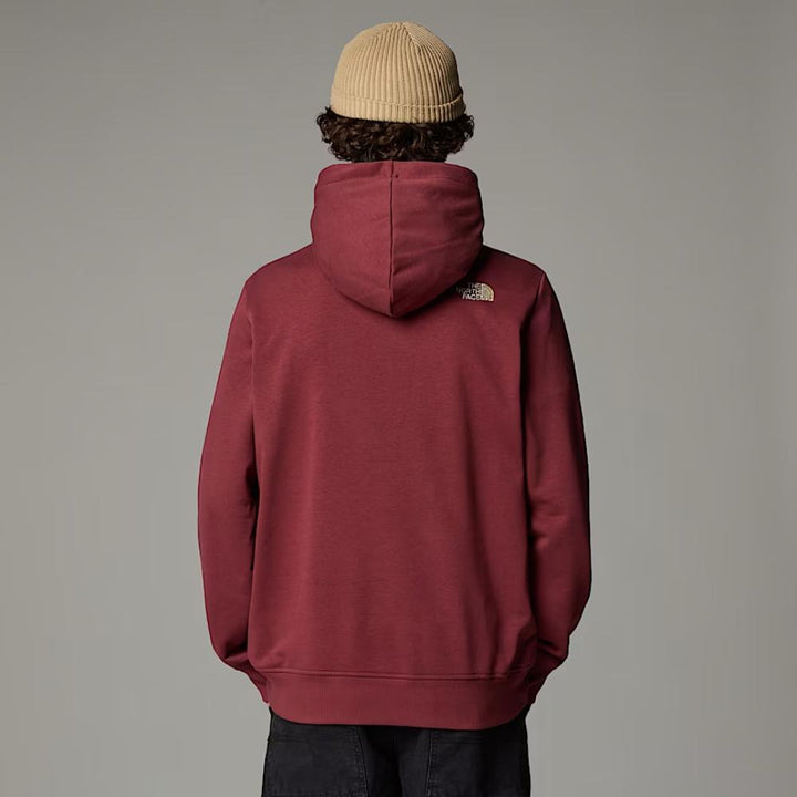 The North Face Felpa con cappuccio Drew Peak Light da uomo Sumac Gravel