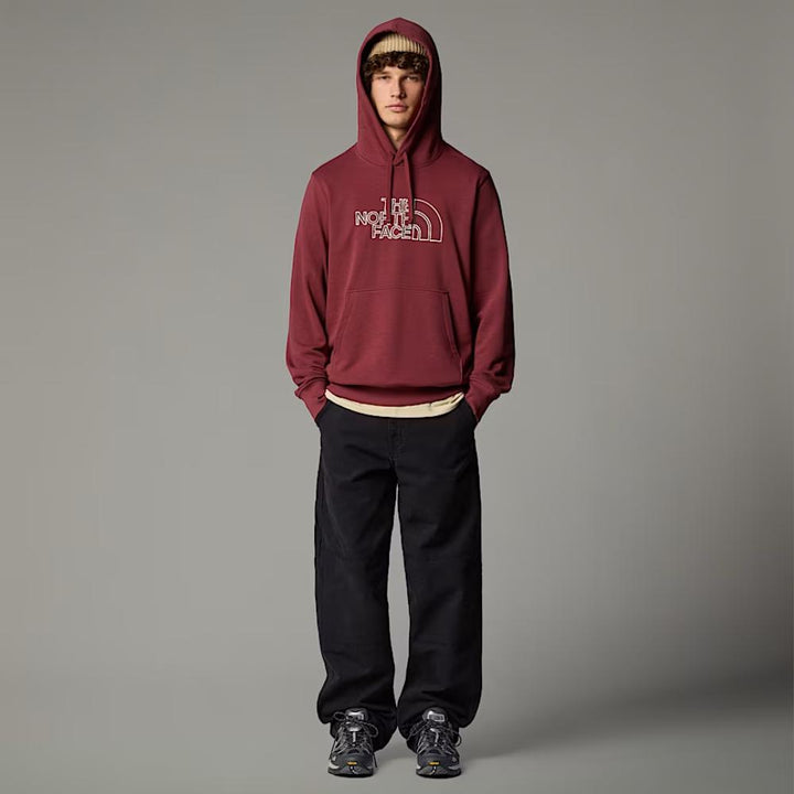 The North Face Felpa con cappuccio Drew Peak Light da uomo Sumac Gravel