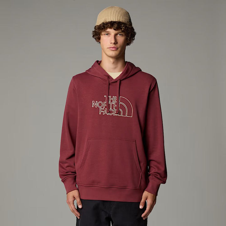The North Face Felpa con cappuccio Drew Peak Light da uomo Sumac Gravel