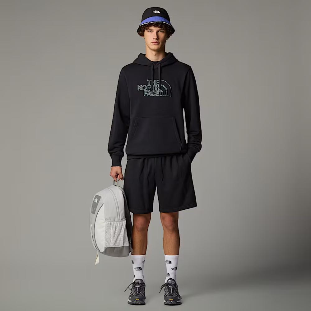 The North Face Felpa Con Cappuccio Drew Peak Light Uomo Black-Duck Green