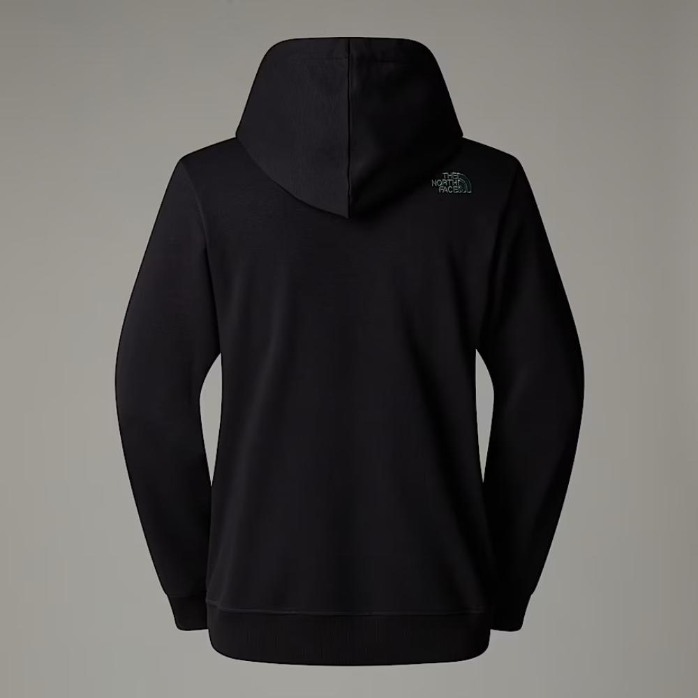 The North Face Felpa Con Cappuccio Drew Peak Light Uomo Black-Duck Green