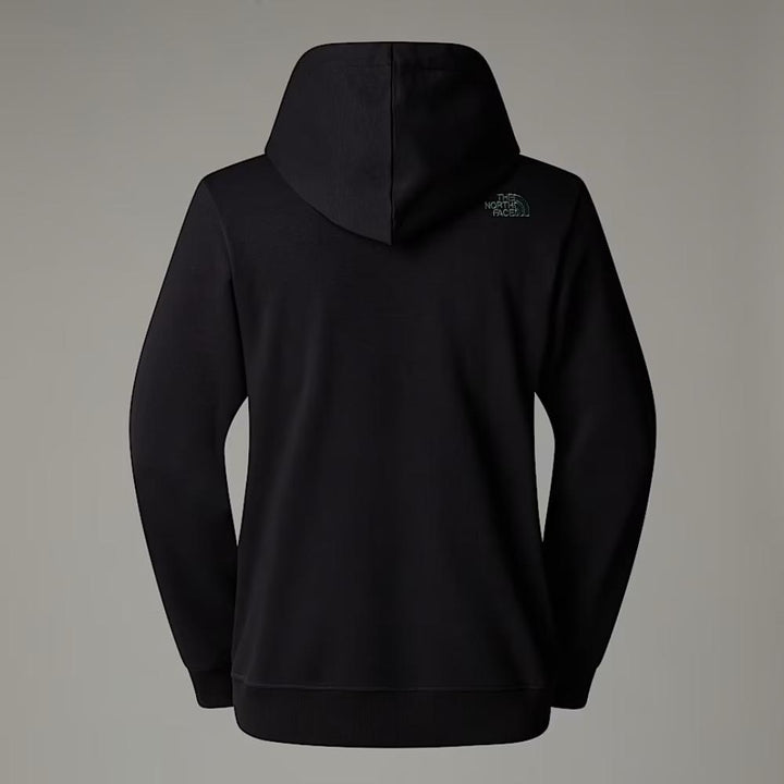 The North Face Felpa Con Cappuccio Drew Peak Light Uomo Black-Duck Green