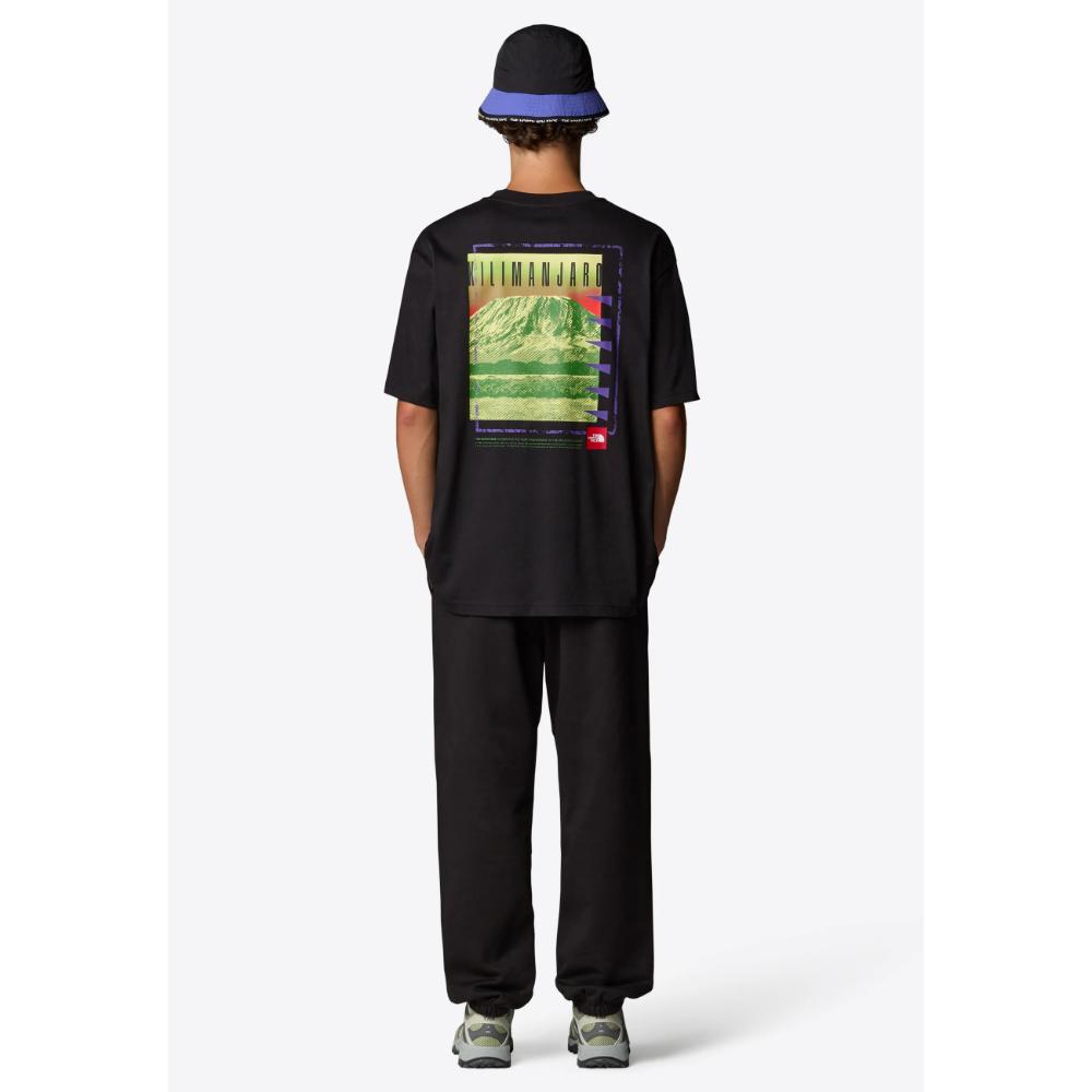 The North Face T-shirt AXYS Oversized Uomo Black
